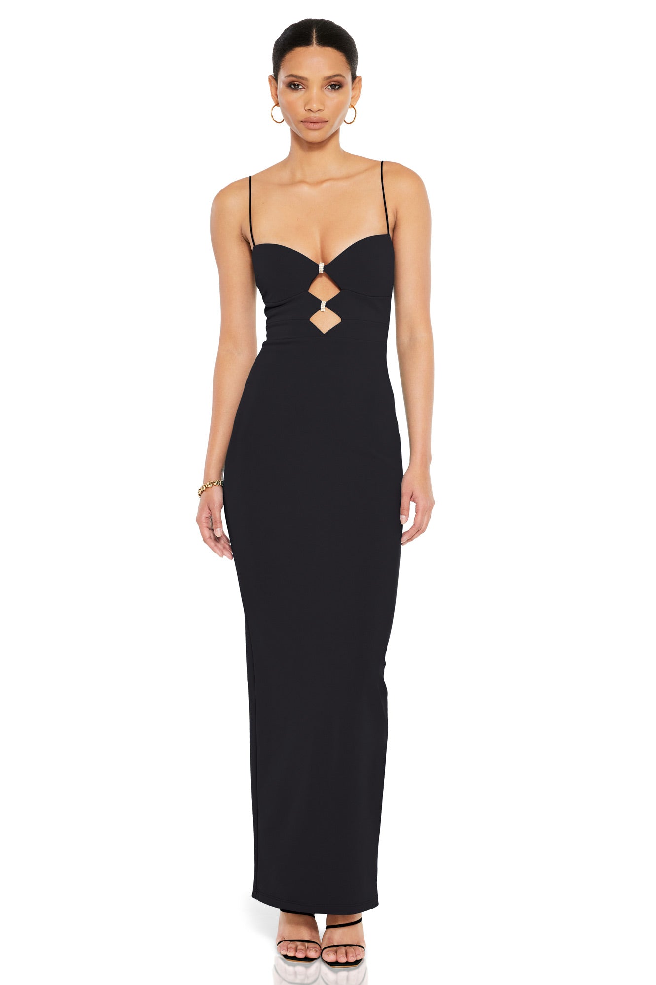 Nookie Muse Gown - Black - SHOPJAUS - JAUS