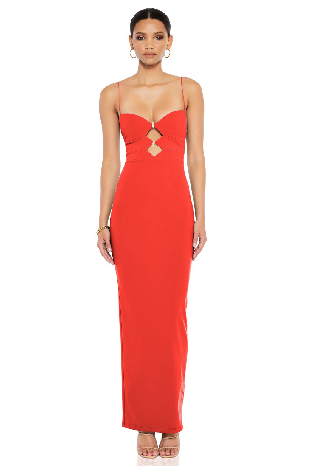 Nookie Muse Gown - Cherry - SHOPJAUS - JAUS