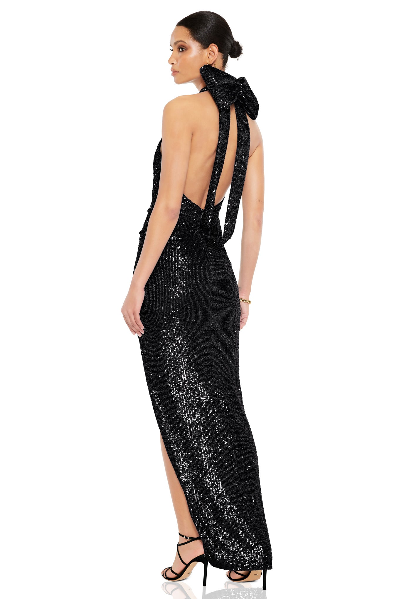 Nookie Charisma Gown - Black (PREORDER) - SHOPJAUS - JAUS