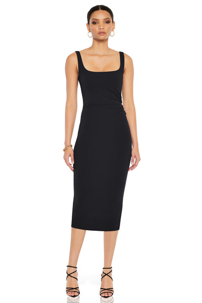 Nookie Glory Midi Dress - Black - SHOPJAUS - JAUS