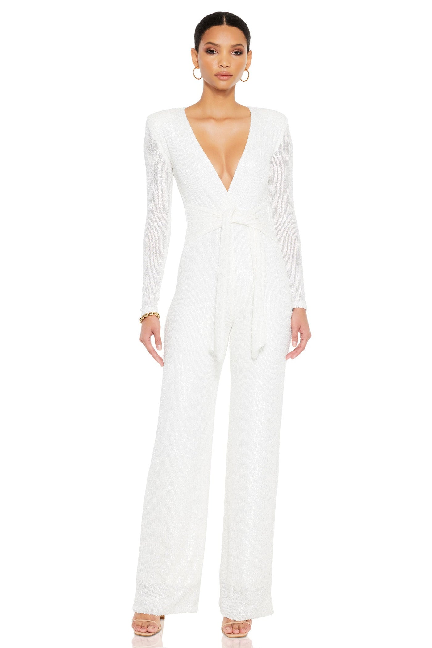 Nookie Elite Jumpsuit - White - SHOPJAUS - JAUS