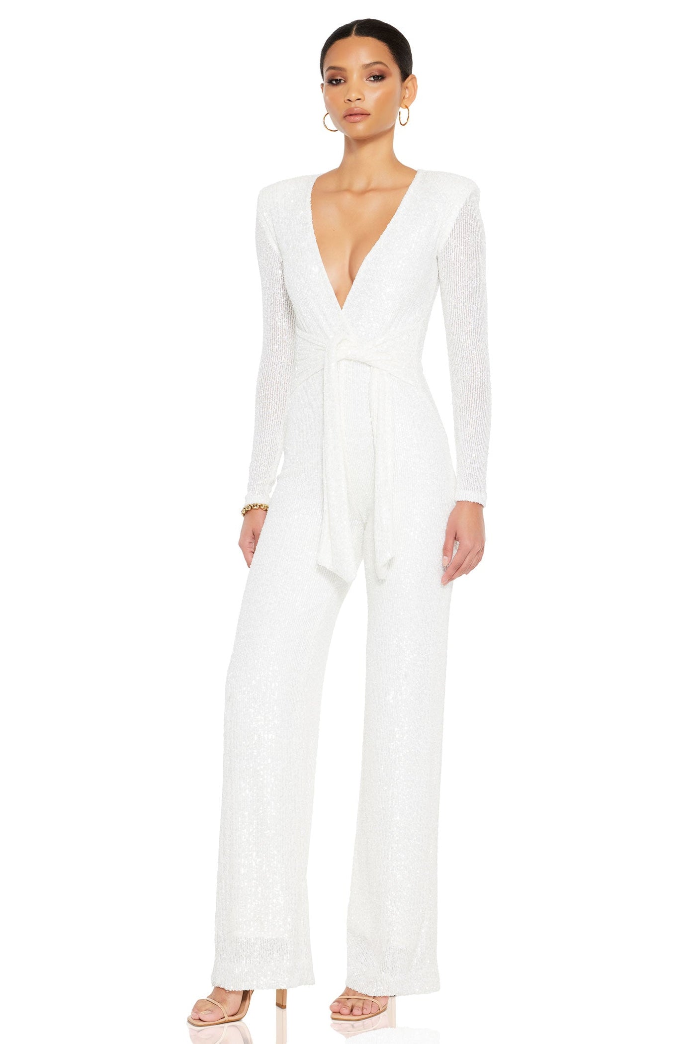 Nookie Elite Jumpsuit - White - SHOPJAUS - JAUS