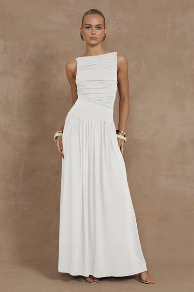 Nalla Maxi Dress - White