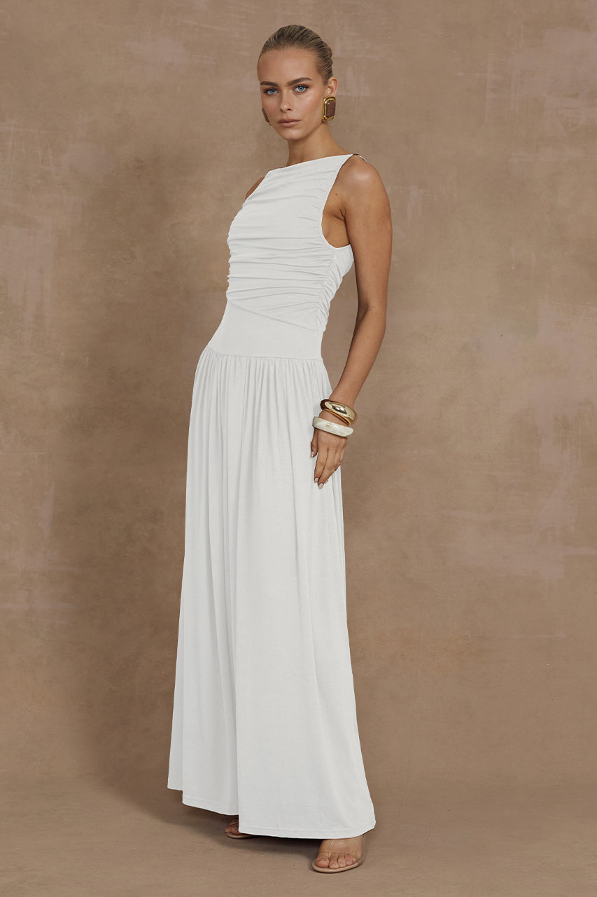 Nalla Maxi Dress - White