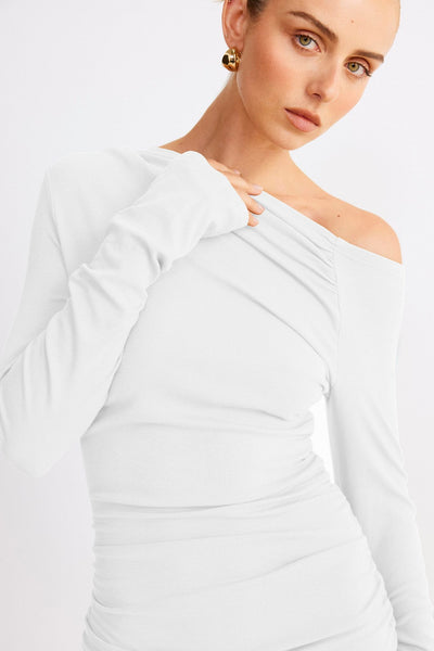 Reyna Mini Dress - White