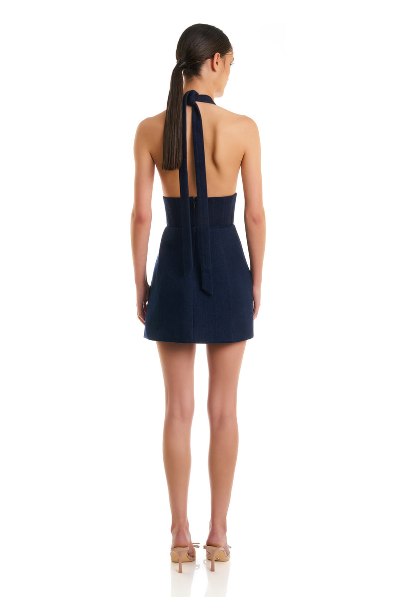 Roberta Dress - Denim