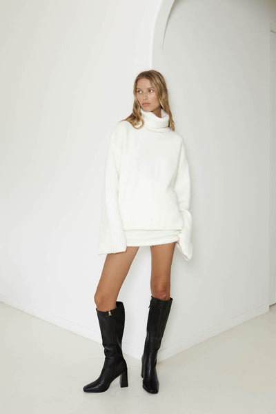 Winnie Jumper - White - SHOPJAUS - JAUS