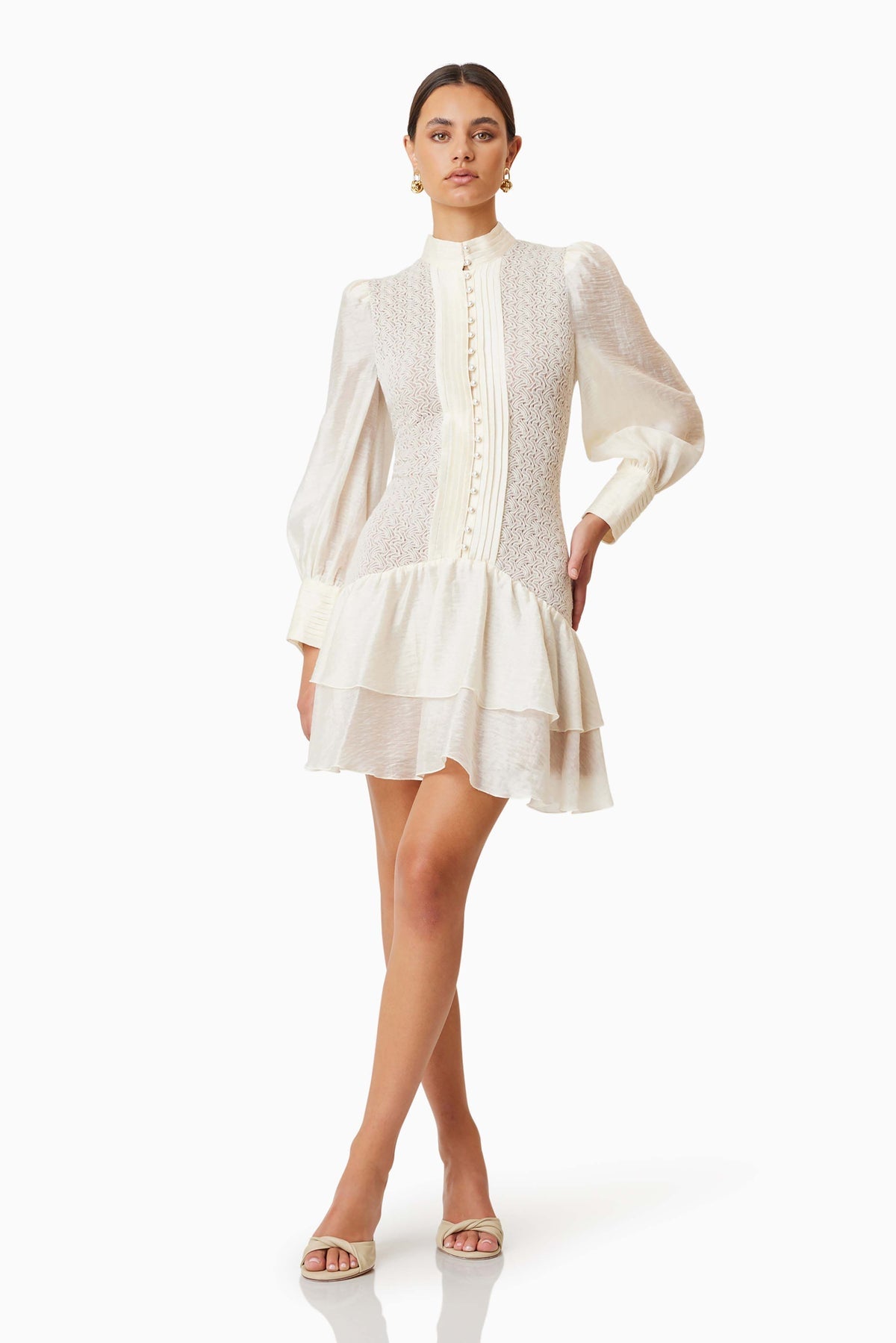 Bella Day Dress - Ivory