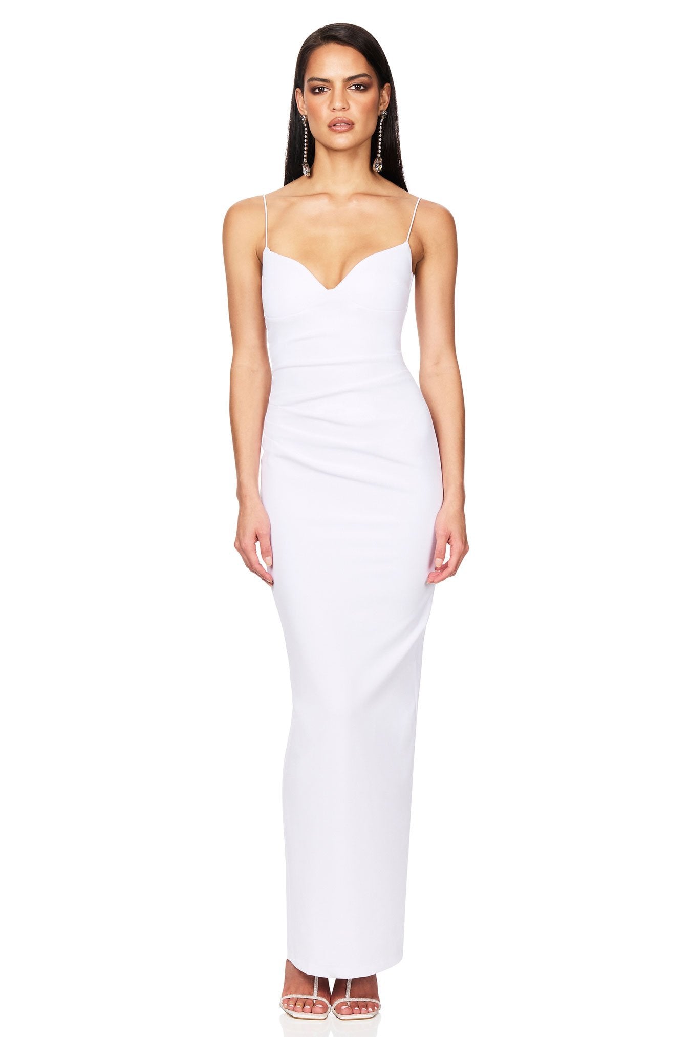 Nookie Affinity Maxi Dress - White - SHOPJAUS - JAUS