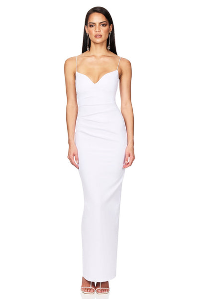 Nookie Affinity Maxi Dress - White - SHOPJAUS - JAUS