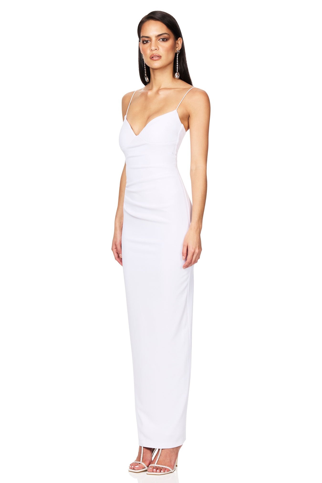 Nookie Affinity Maxi Dress - White - SHOPJAUS - JAUS