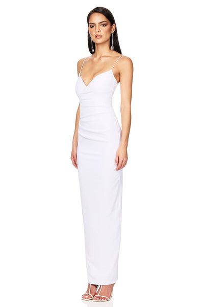 Nookie Affinity Maxi Dress - White - SHOPJAUS - JAUS