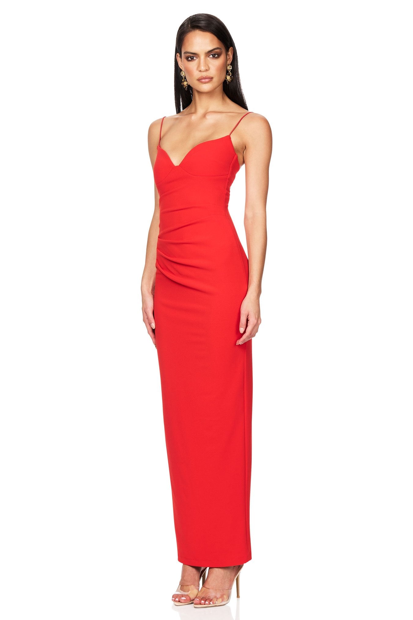 Nookie Affinity Maxi Dress - Cherry - SHOPJAUS - JAUS