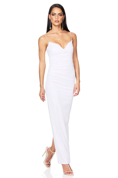 Nookie Affinity Maxi Dress - White - SHOPJAUS - JAUS