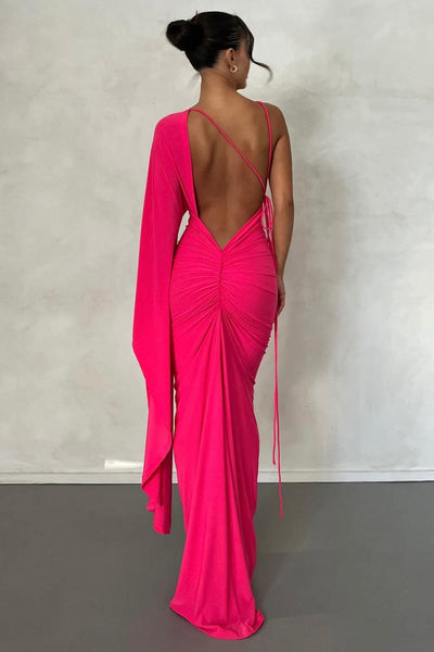 Athena Gown - Fuchsia - JAUS