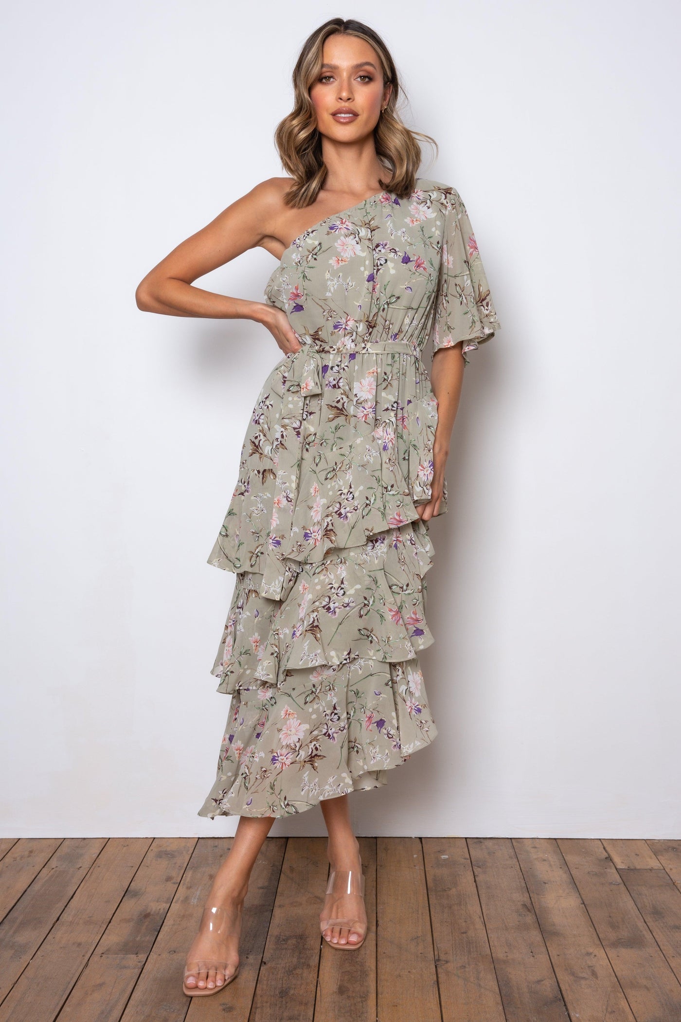 Atlantis Maxi Dress - Sage - JAUS