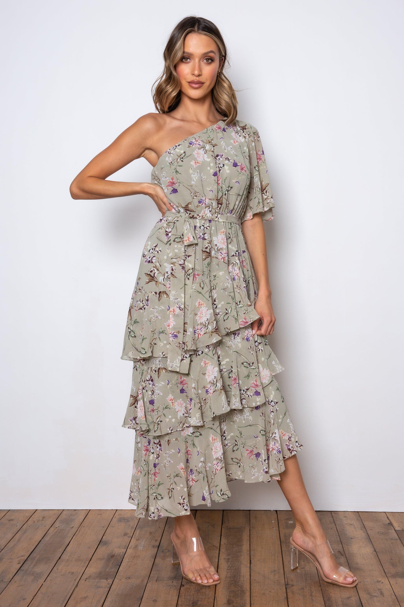 Atlantis Maxi Dress - Sage - JAUS