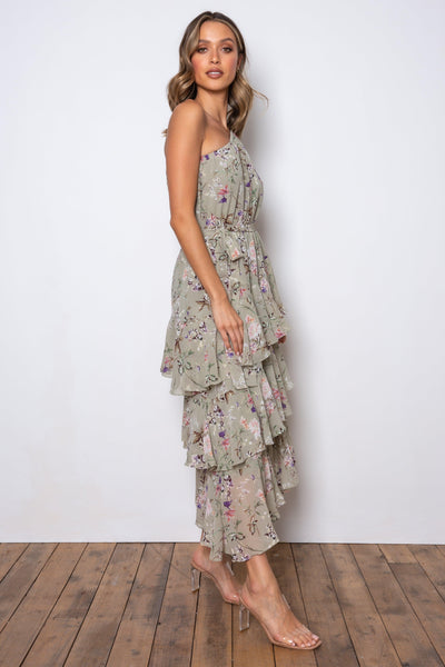 Atlantis Maxi Dress - Sage - JAUS