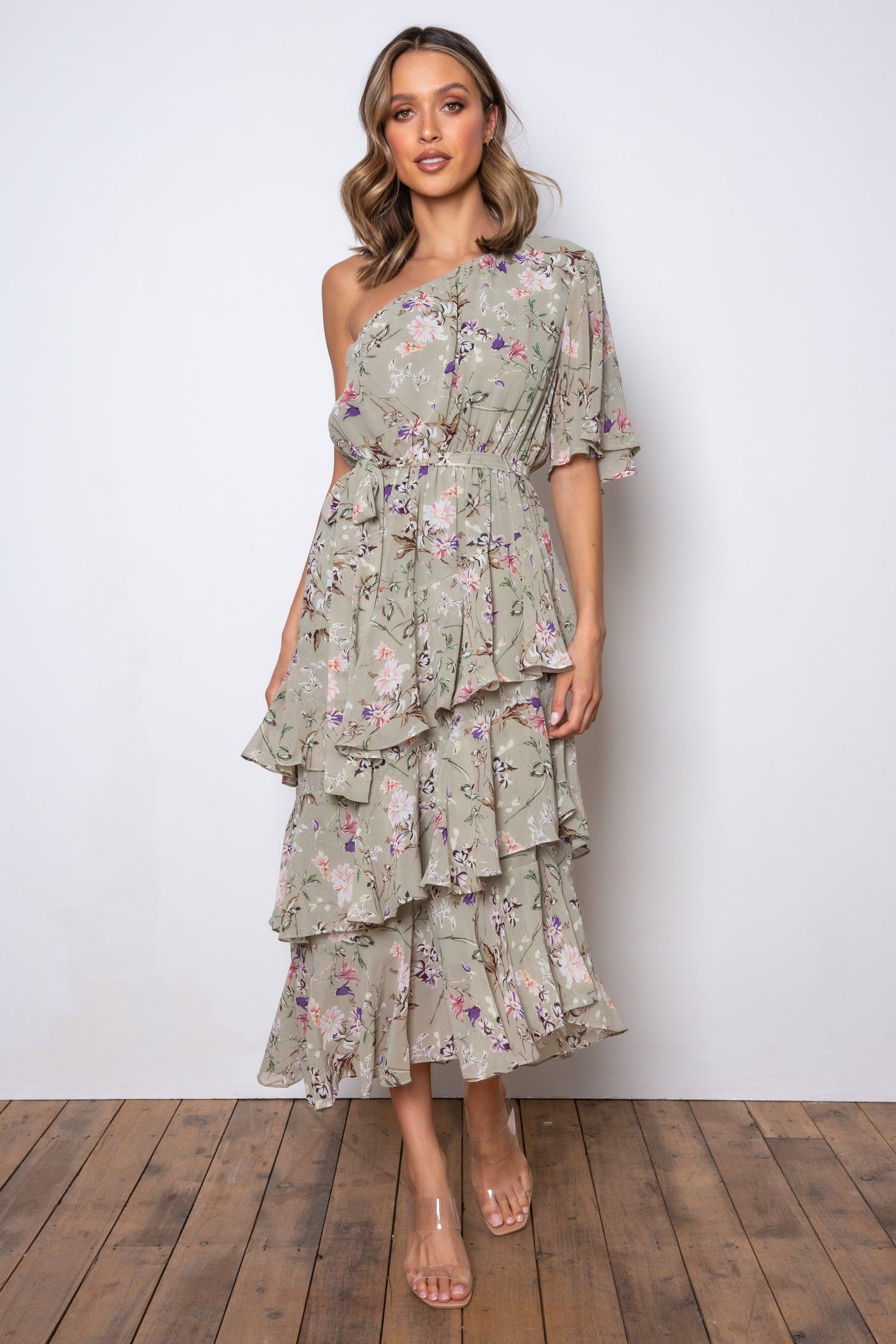 Atlantis Maxi Dress - Sage - JAUS