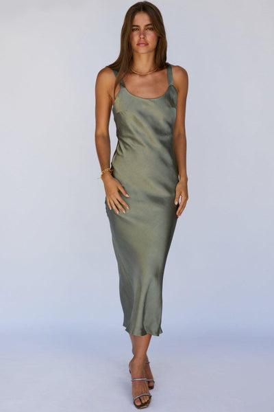 Avani Dress - Khaki - JAUS