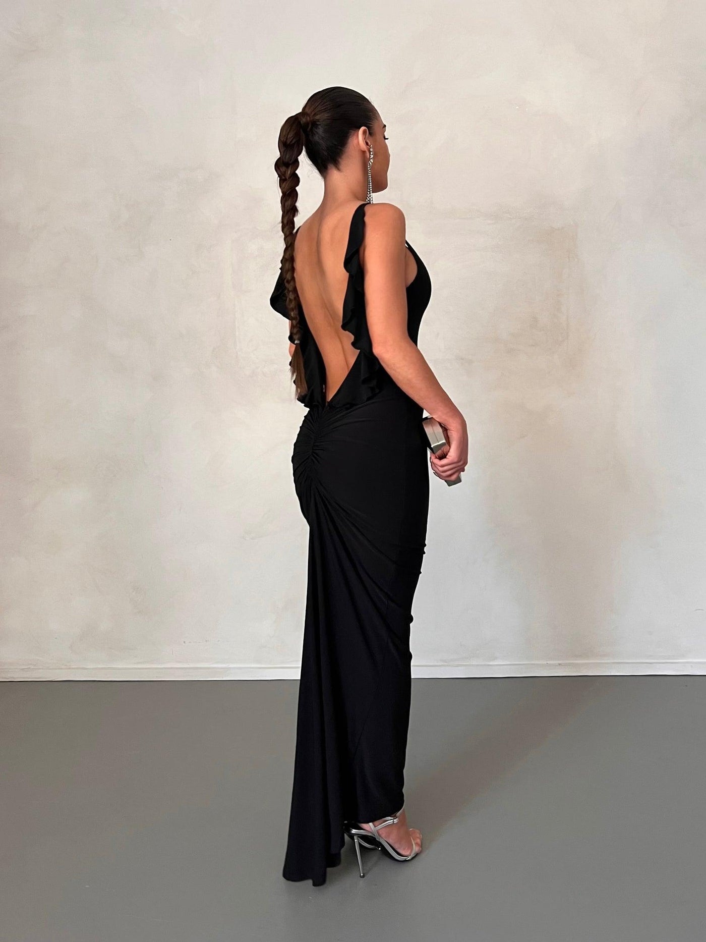 Bella Dress - Black - JAUS