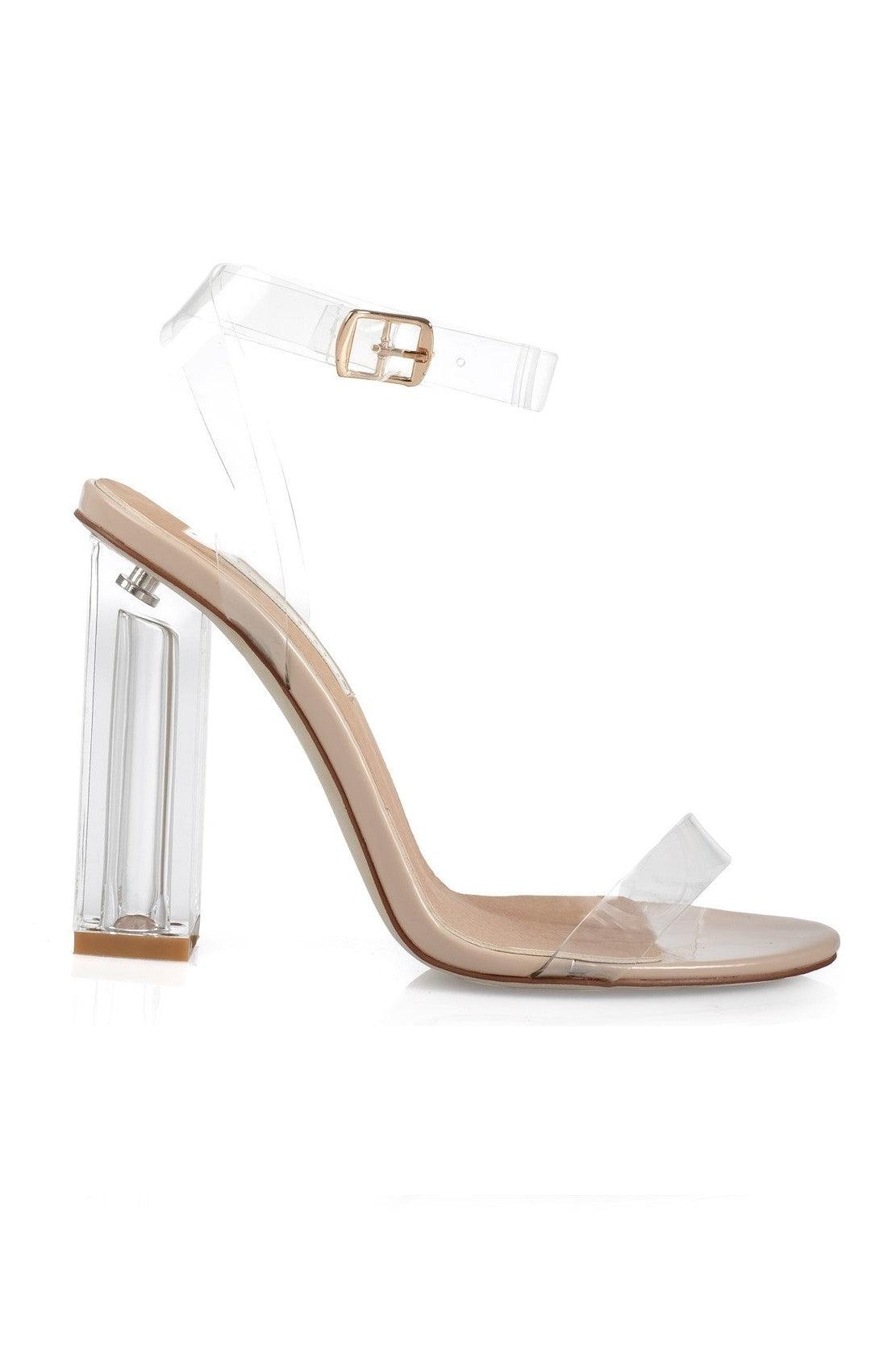 Billini Inca Nude Patent Heels - SHOPJAUS - JAUS