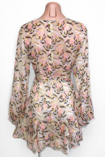 Bloom Dress - Beige - SHOPJAUS - JAUS