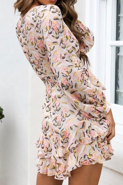 Bloom Dress - Beige - SHOPJAUS - JAUS