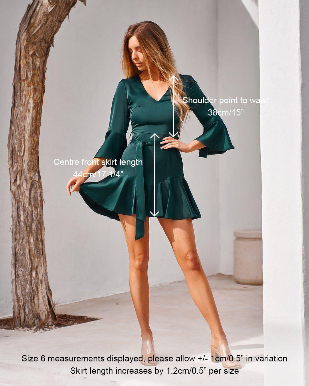 Constance Dress - Green - SHOPJAUS - JAUS