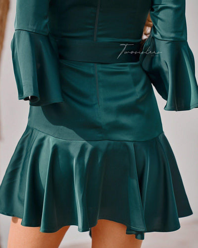 Constance Dress - Green - SHOPJAUS - JAUS