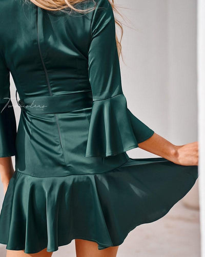 Constance Dress - Green - SHOPJAUS - JAUS