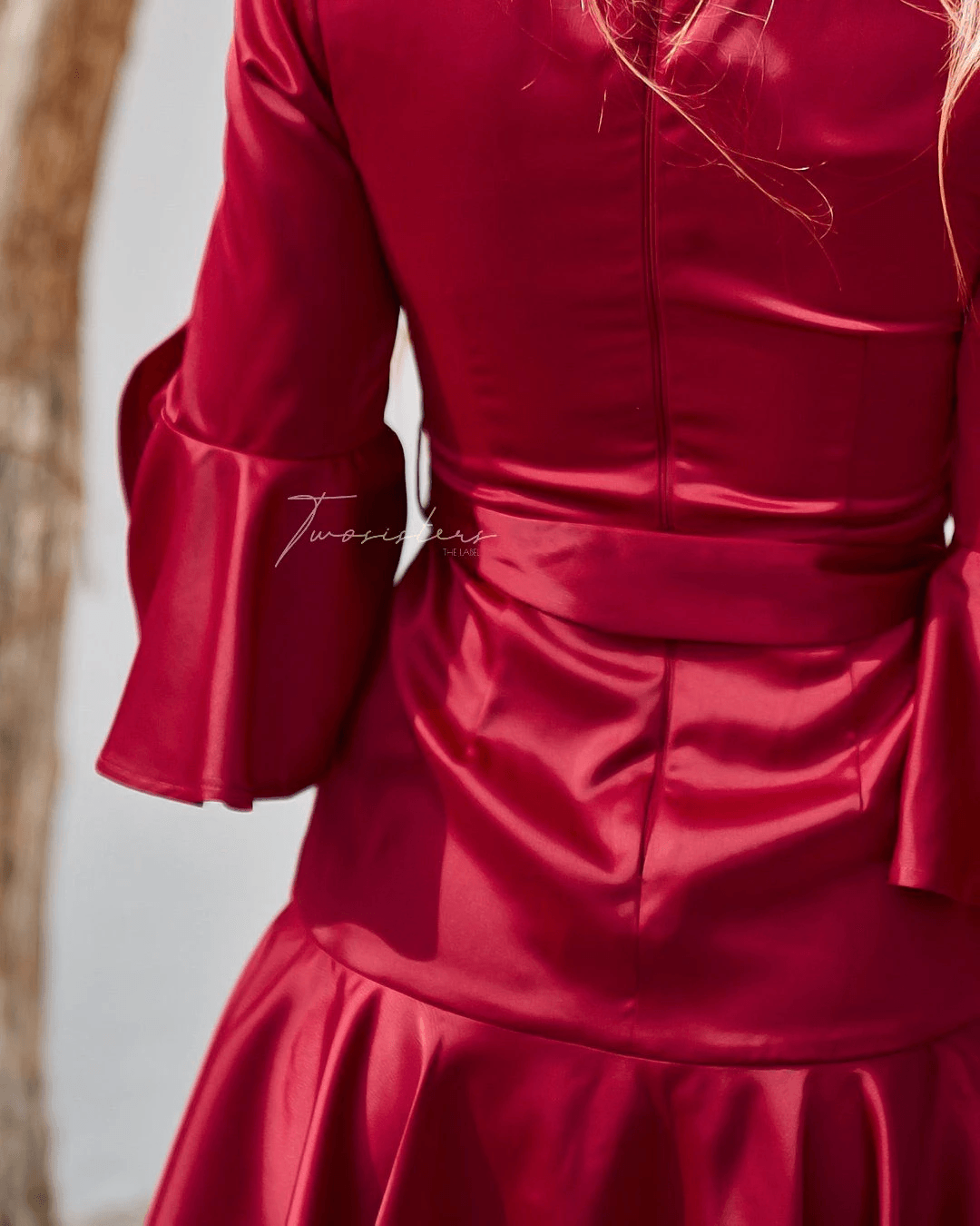 Constance Dress - Red - SHOPJAUS - JAUS