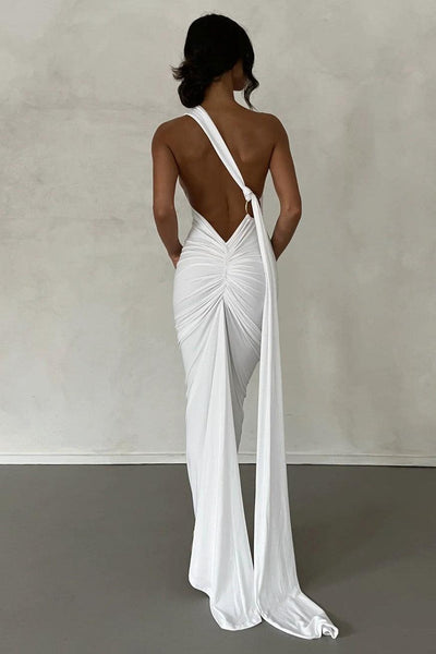 Constantina Gown - White - JAUS