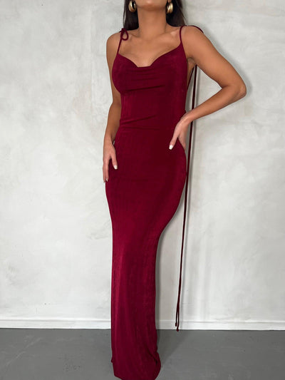 Cristina Gown - Wine - JAUS