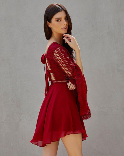 Darcy Dress - Red - JAUS