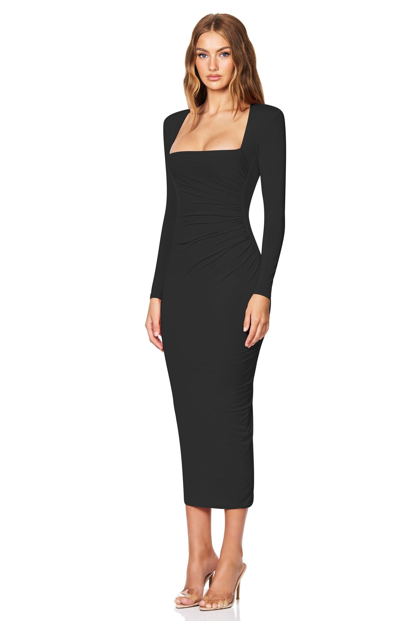 Nookie Dare Midi Dress - Black