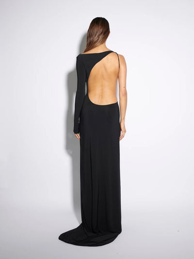 Syre Gown - Black - SHOPJAUS - JAUS