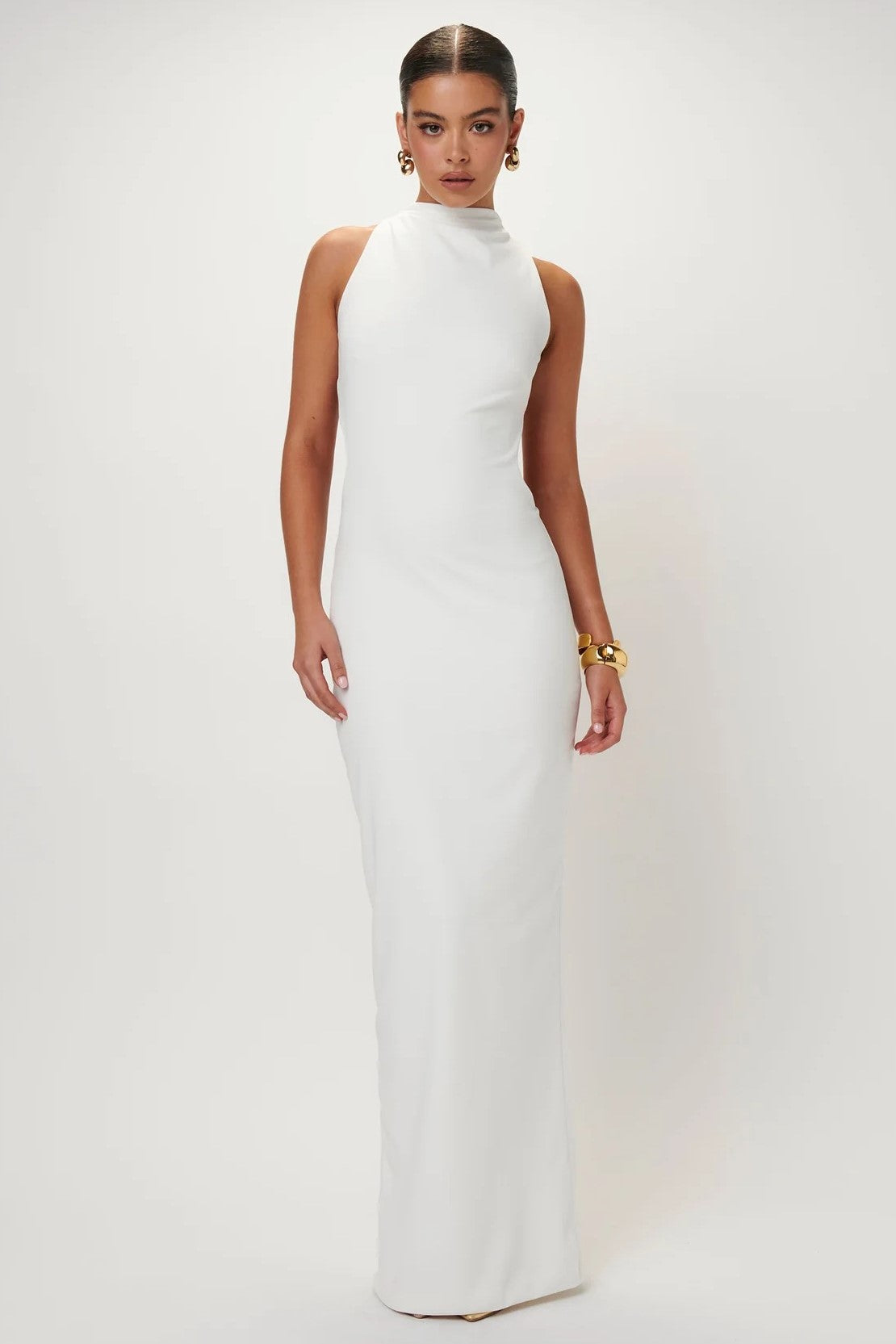 Ambre Gown - White - SHOPJAUS - JAUS