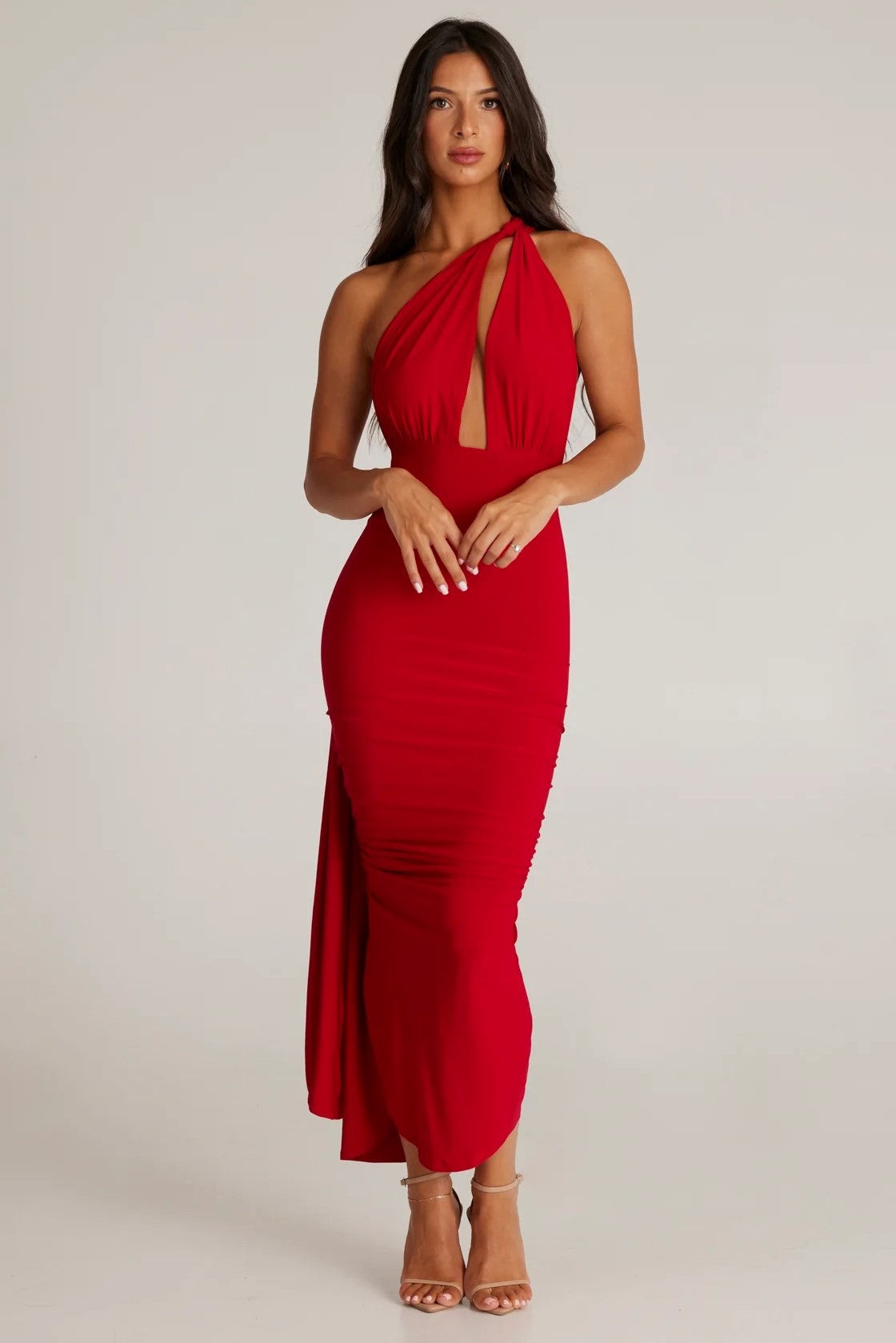 Melrose Multi-Way Dress - Red - SHOPJAUS - JAUS