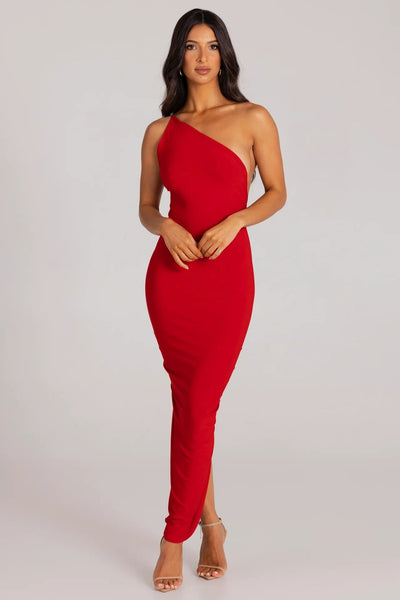 Lydia Dress - Red - SHOPJAUS - JAUS