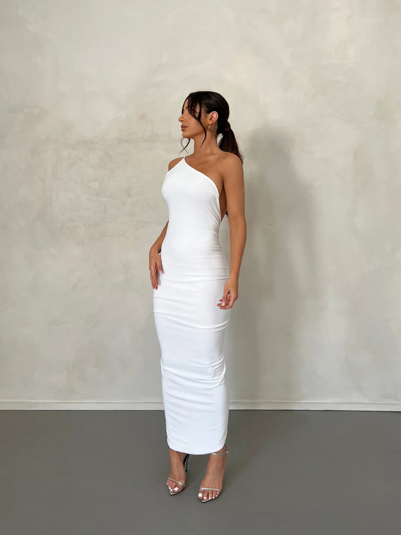 Lydia Dress - White - SHOPJAUS - JAUS