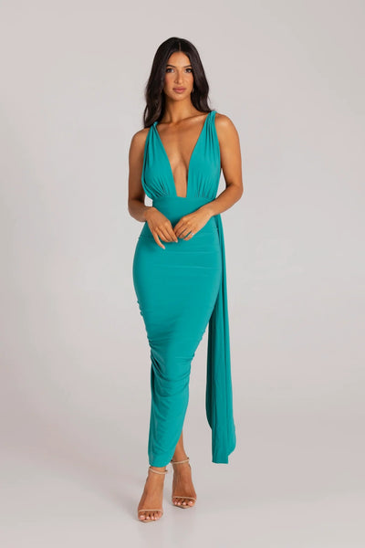 Melrose Multi-Way Dress - Jade - SHOPJAUS - JAUS