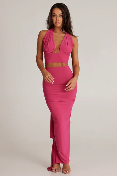 Kali Multi-Way Two Piece Set - Magenta - SHOPJAUS - JAUS