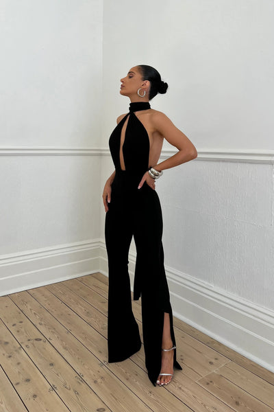 Vera Multi-Way Jumpsuit - Black - SHOPJAUS - JAUS