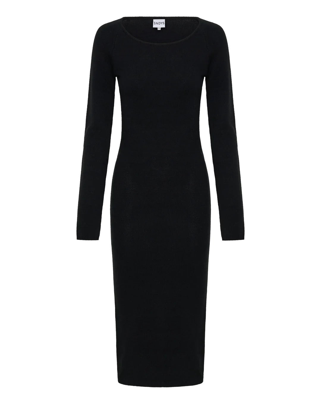 Mabel Midi Dress - Black - SHOPJAUS - JAUS