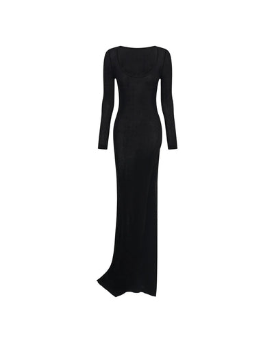 Ember Maxi Dress - Black - SHOPJAUS - JAUS