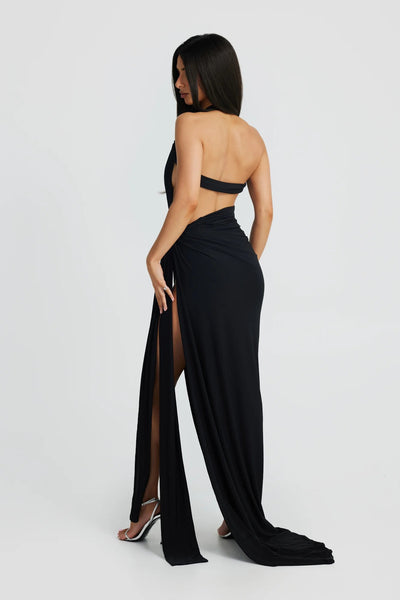 Kailani Gown - Black - SHOPJAUS - JAUS