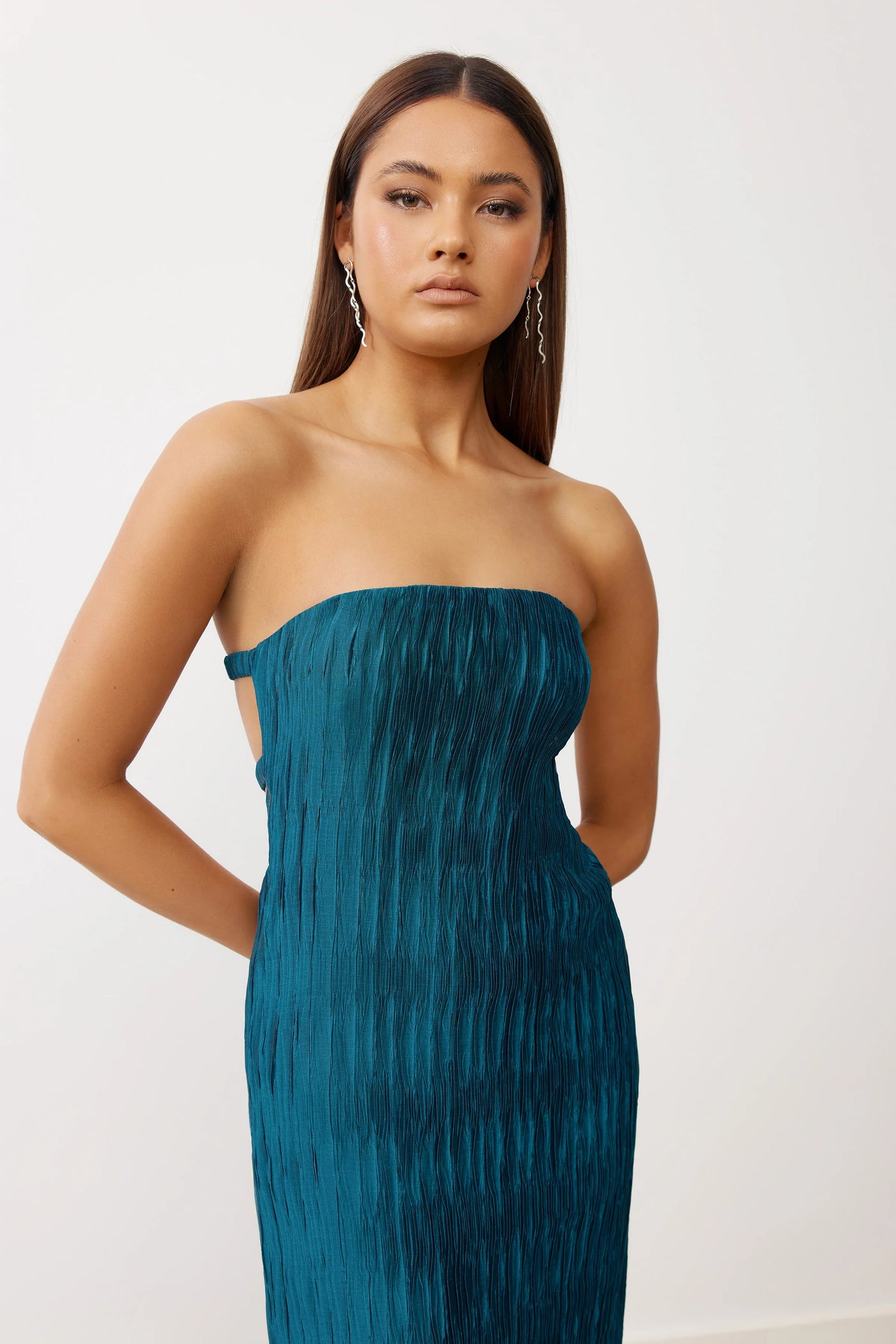 Ula Dress - Teal - SHOPJAUS - JAUS