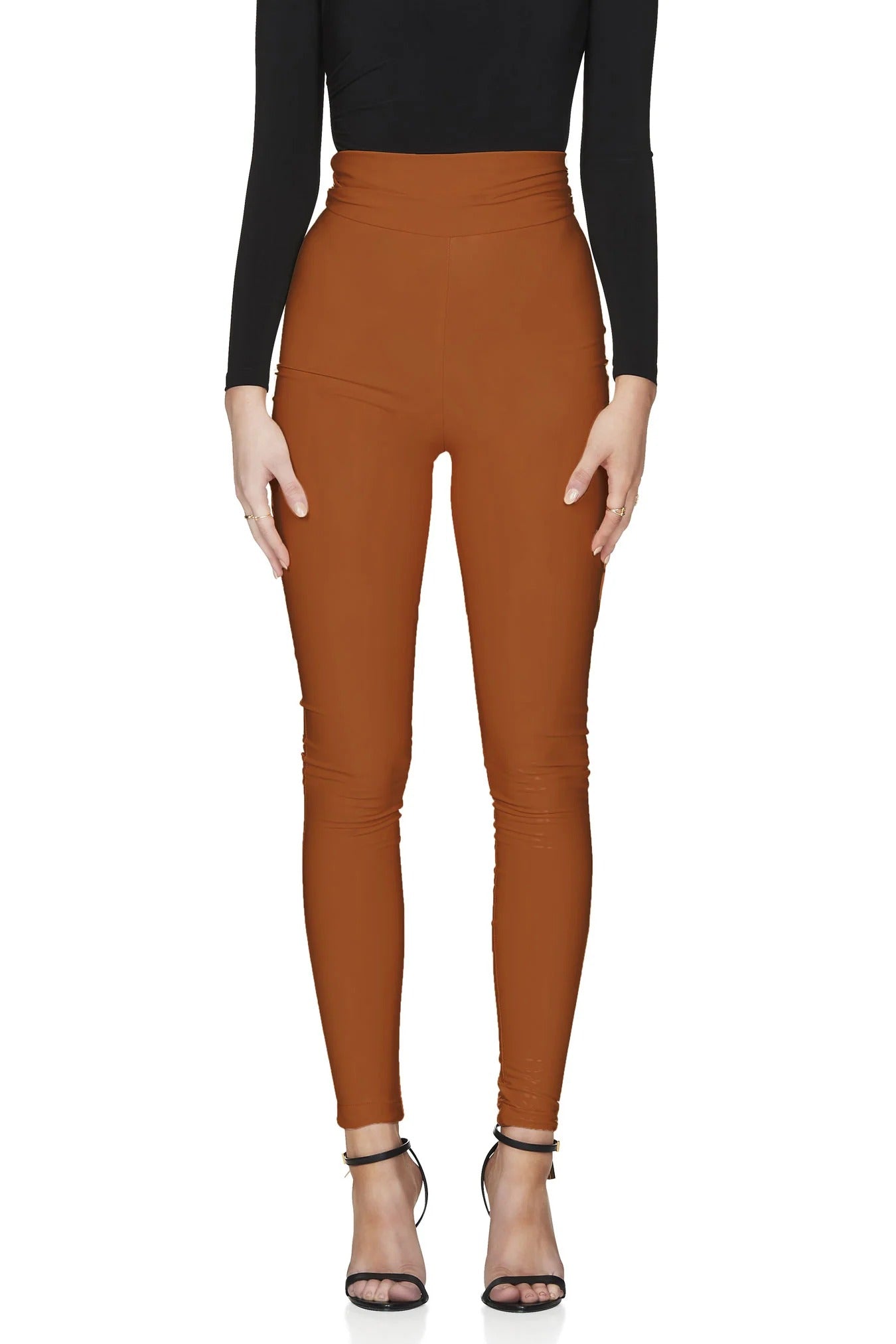 Nookie Viktoria Pants - Tan Matte - SHOPJAUS - JAUS