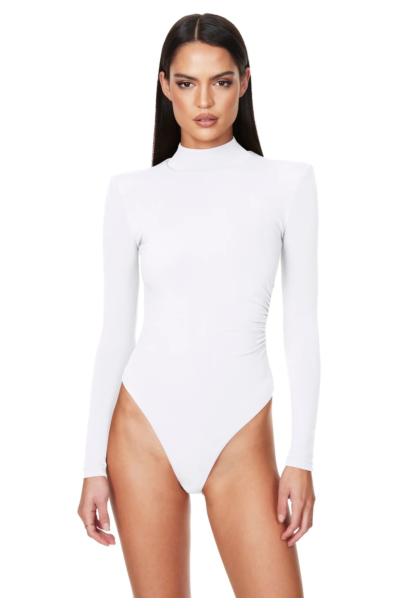 Nookie Anastasia Bodysuit - White - SHOPJAUS - JAUS